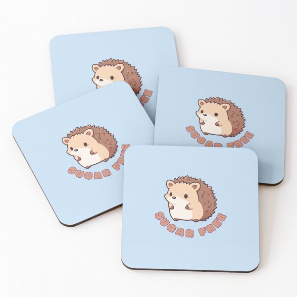 Item preview, Sugar free cute hedgehod designed and sold by VonLogaart.