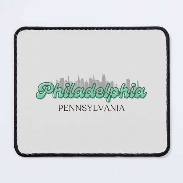 Item preview, green philly skyline designed and sold by Multimedia By Holly.