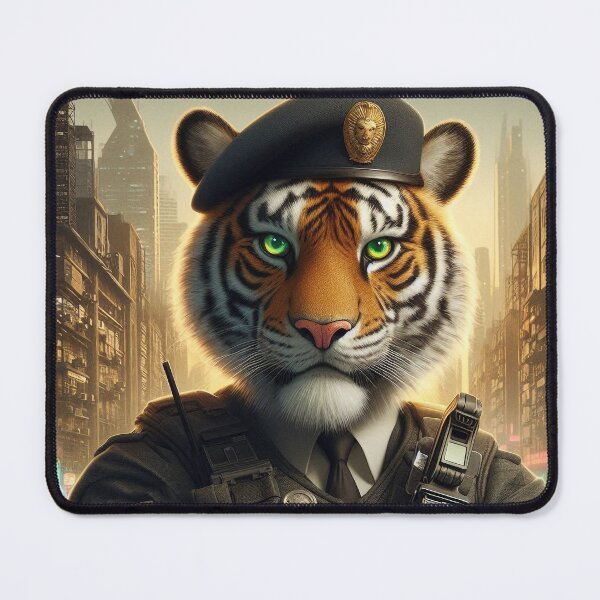 Item preview, Tiger Commando designed and sold by nikkolaus.