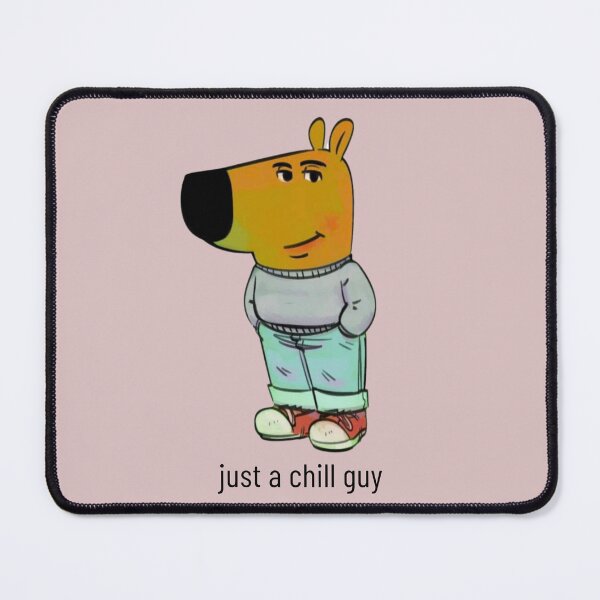 Item preview, Just a chill guy meme designed and sold by otyliadesign.