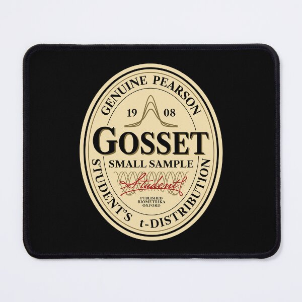 Item preview, William Sealy Gosset Stout Emblem designed and sold by QICuriosities.
