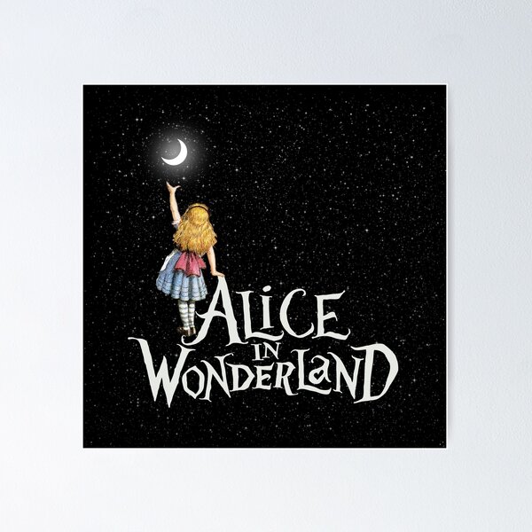 Item preview, Alice In Wonderland Starry Night designed and sold by maryedenoa.