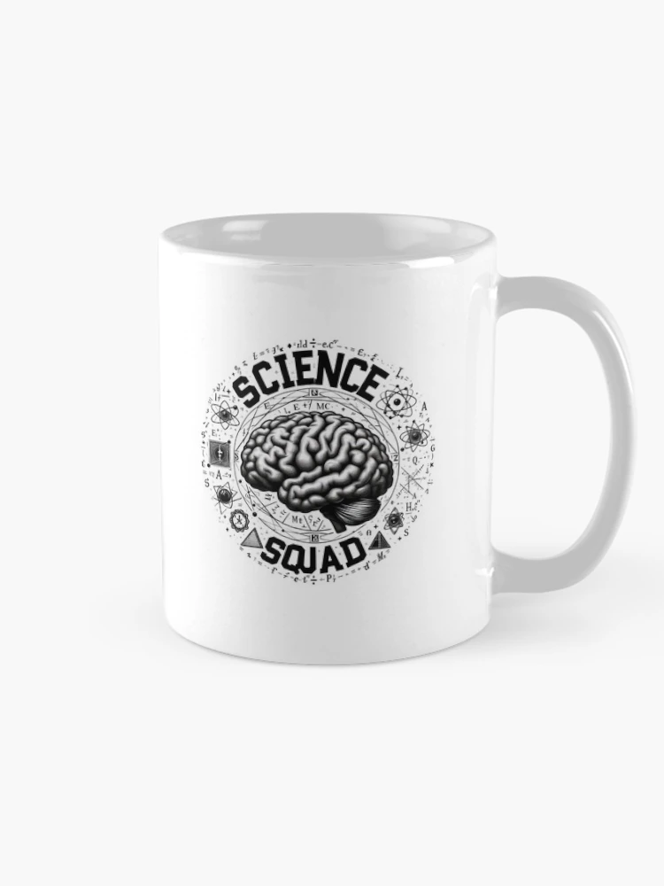Thumbnail 3 of 6, Coffee Mug, Science Squad designed and sold by Monem-RASH.