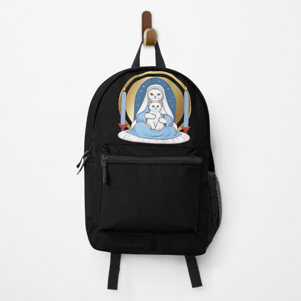 Item preview, Our Lady of the Cats: A Purrfectly Divine Gift. Virgin Mary. designed and sold by MarCreativArt.