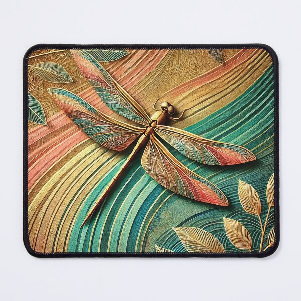 Item preview, Colourful dragonfly Apron designed and sold by Random Designs.