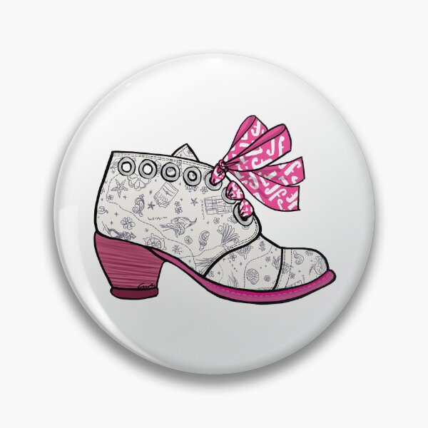Item preview, Fluevog Pandora Bootie Map Print designed and sold by anne m bray.