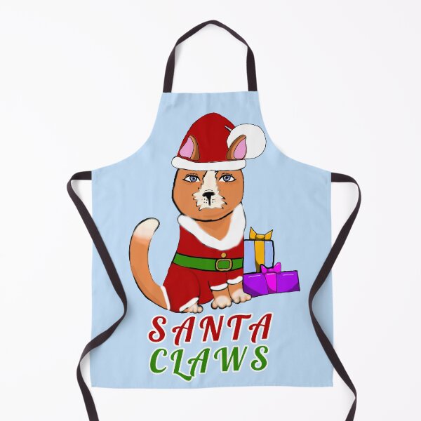 Item preview, Santa Claws is coming to town! designed and sold by Purrfect 4u - Cat inspired designs.