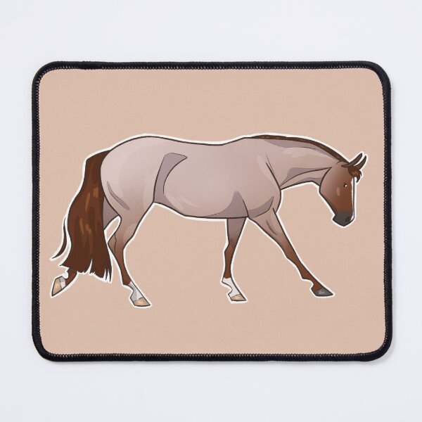 Item preview, Red roan horse designed and sold by peyeqart.