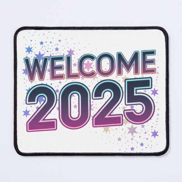 Item preview, NEW YEAR WELCOME 2025 WITH STARS designed and sold by OLLIEDIGITALS.