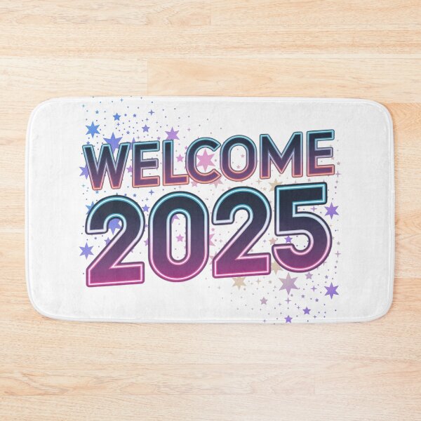 Item preview, NEW YEAR WELCOME 2025 WITH STARS designed and sold by OLLIEDIGITALS.