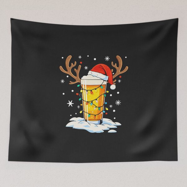 Item preview, Reinbeer Reindeer Santa Hat Christmas designed and sold by Adrian Kane.