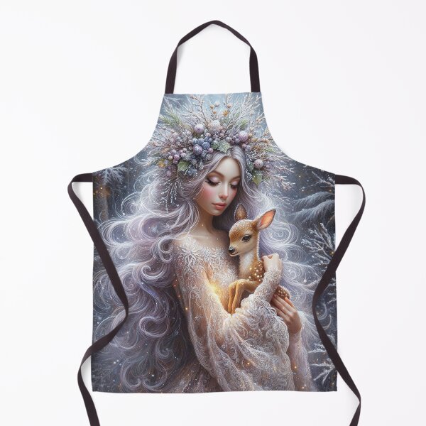 Item preview, Ice Queen with Gentle Deer designed and sold by MarinaFila.