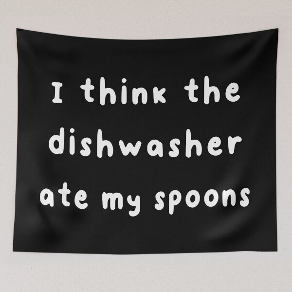 Item preview, Dishwasher Ate My Spoons T-Shirts Hoodies Funny Spoonies No Spoons Left Humor Tee Chronic Illness Autoimmune designed and sold by ChronicillnessT.
