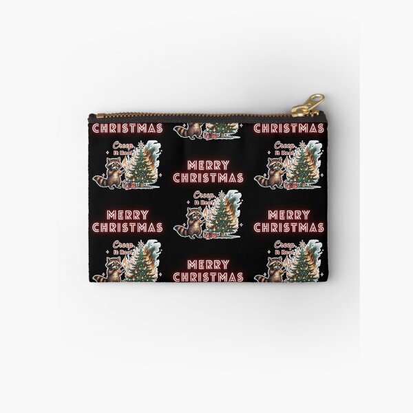 Item preview, Navidad con mapaches designed and sold by WoodburyLake.