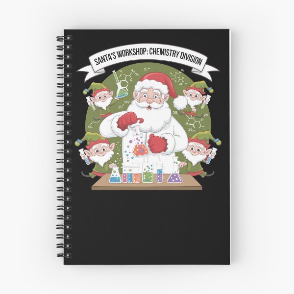 Item preview, Santa's workshop: chemistry division, chemistry christmas designed and sold by NoetherSym.