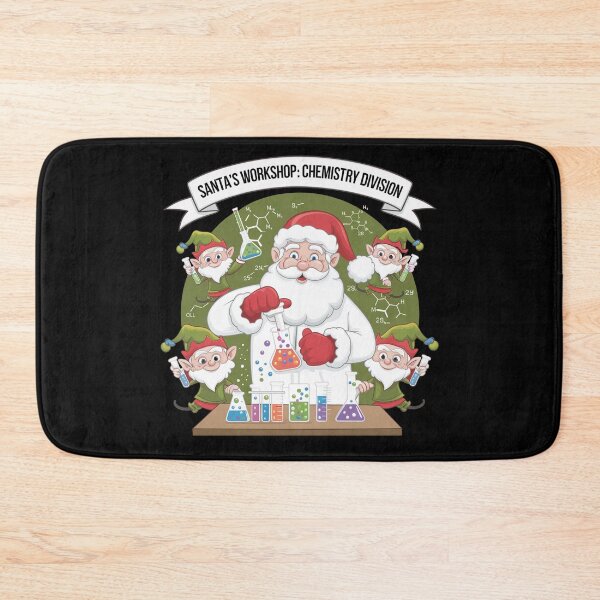 Item preview, Santa's workshop: chemistry division, chemistry christmas designed and sold by NoetherSym.