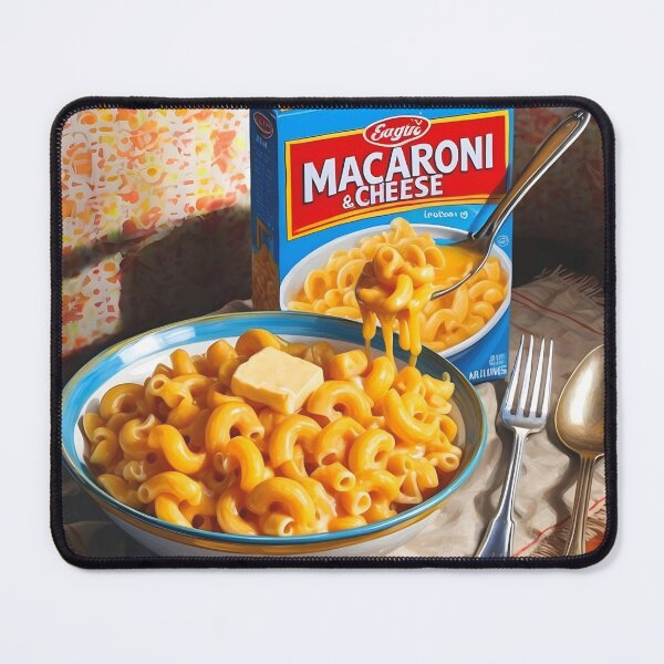 Item preview, 90'S NOSTALGIA MACARONI MAC & CHEESE PORTRAIT STILL LIFE ART 3 designed and sold by Arts4U.