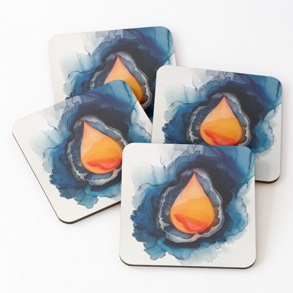 Item preview, Oil Drop_7 designed and sold by Mushies & Mandalas.