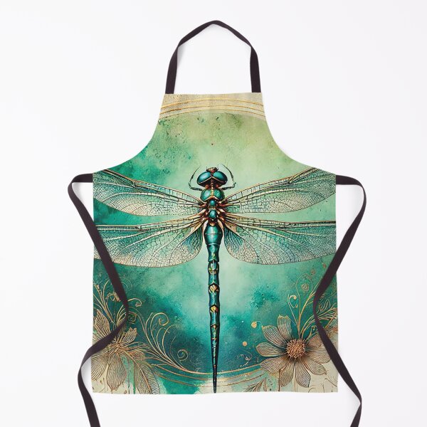 Item preview, turquoise Dragonfly cushion designed and sold by Random Designs.
