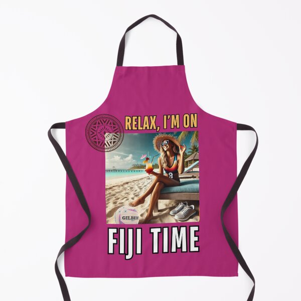 Item preview, Netball "Relax, I'm on Fiji Time" designed and sold by JabezFj.
