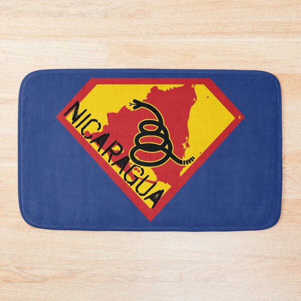 Item preview, NICARAGUA Spell Out - Freedom Is The Superpower - Modern Gadsden Snake Flag - Dont Tread On Me SUPERHERO design designed and sold by pelagio.