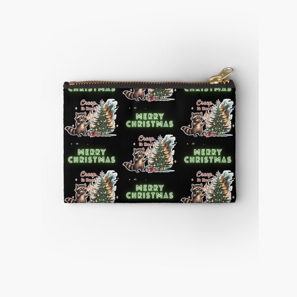 Item preview, Navidad con mapaches designed and sold by WoodburyLake.