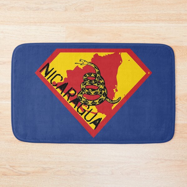 Item preview, NICARAGUA Spell Out - Freedom Is The Superpower - Gadsden Snake Flag - Dont Tread On Me SUPERHERO design designed and sold by pelagio.