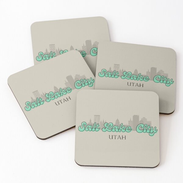 Item preview, salt lake city skyline designed and sold by Multimedia By Holly.
