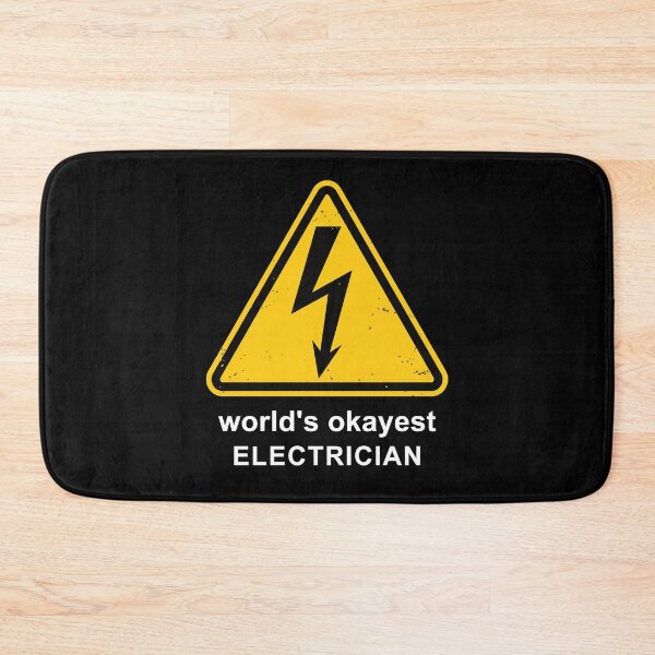 Item preview, World's Okayest Electrician designed and sold by IncognitoMode.