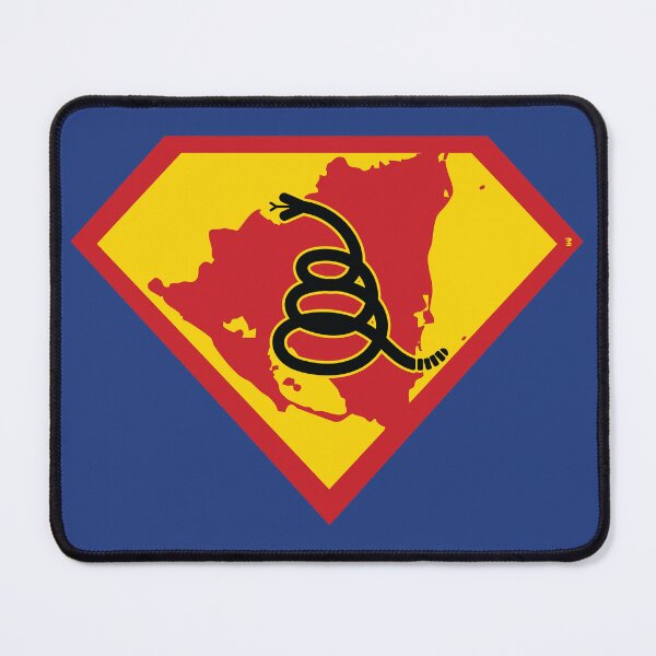 Item preview, NICARAGUA - Freedom Is The Superpower - Modern Gadsden Snake Flag - Dont Tread On Me SUPERHERO design designed and sold by pelagio.