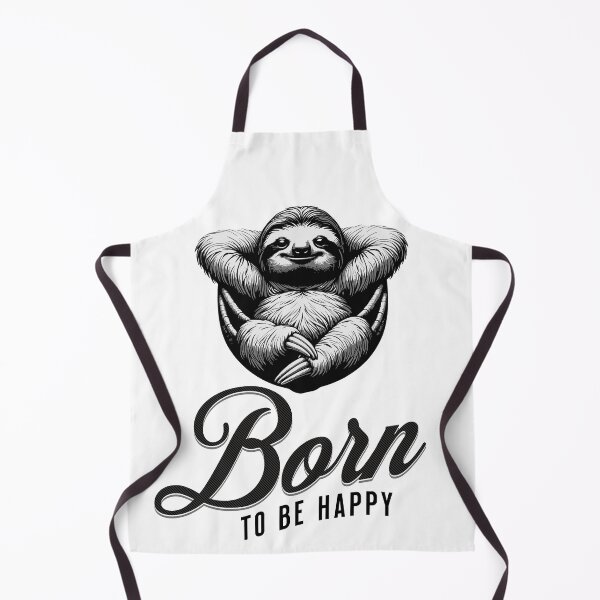 Item preview, Sloth Born to be happy designed and sold by PTY4u.