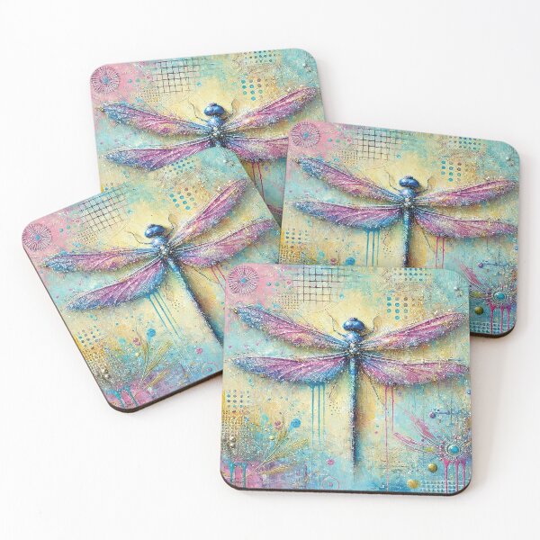Item preview, Soft Purple Dragonfly cushion designed and sold by Random Designs.