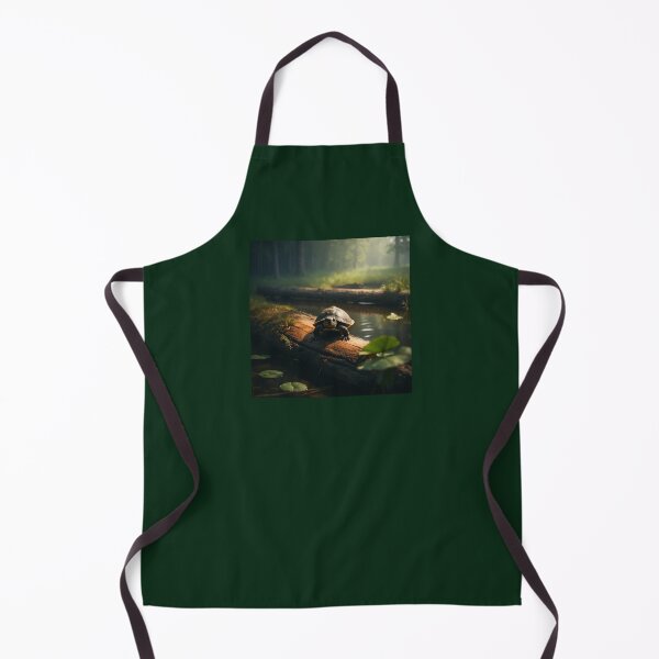 Item preview, A small turtle on a log designed and sold by Greezey.