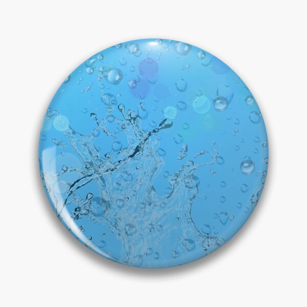 Item preview, Water Splash on Blue designed and sold by TurquoiseBird.