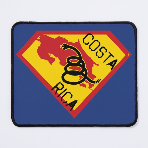 Item preview, COSTA RICA Spell Out - Freedom Is The Superpower - Modern Gadsden Snake Flag - Dont Tread On Me SUPERHERO design designed and sold by pelagio.