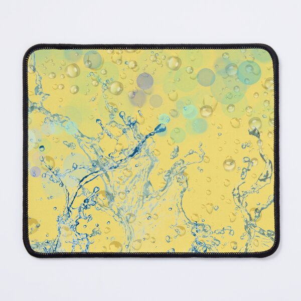 Item preview, Water Splash on Yellow designed and sold by TurquoiseBird.