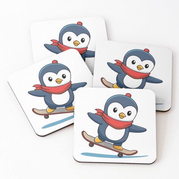 Item preview, Skateboarding Penguin designed and sold by omerfdln34.