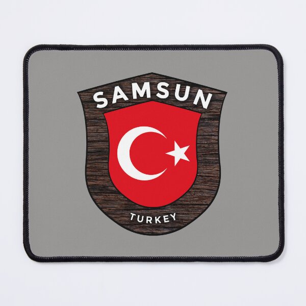 Item preview, Samsun Turkey Emblem Flag designed and sold by World Designs.