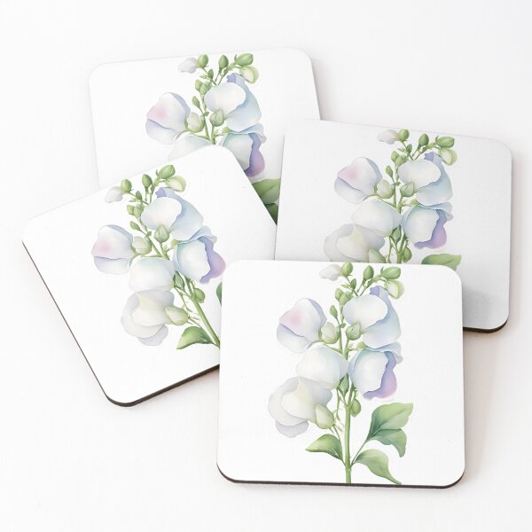 Item preview, White Sweet Pea designed and sold by HOMETOWN86.