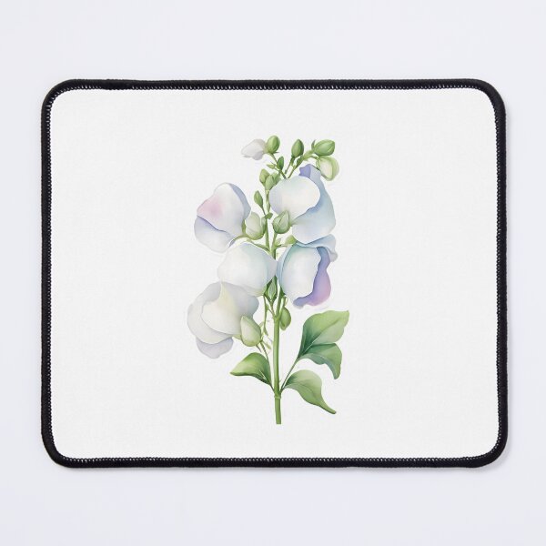 Item preview, White Sweet Pea designed and sold by HOMETOWN86.