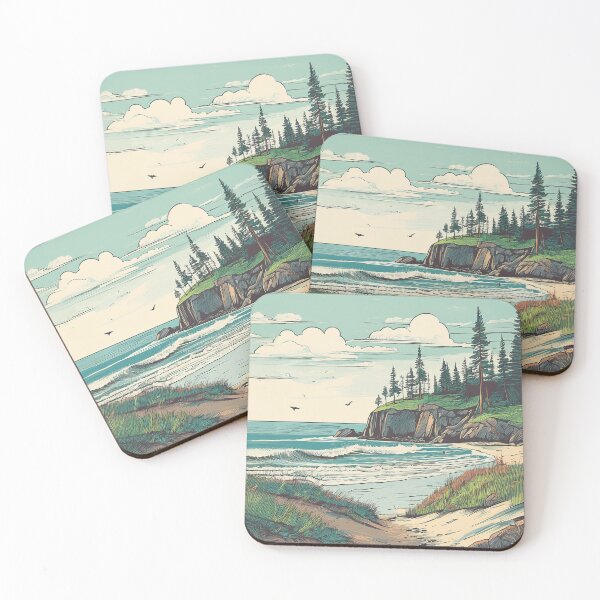 Item preview, La Push Beach Art Print designed and sold by kendellas.