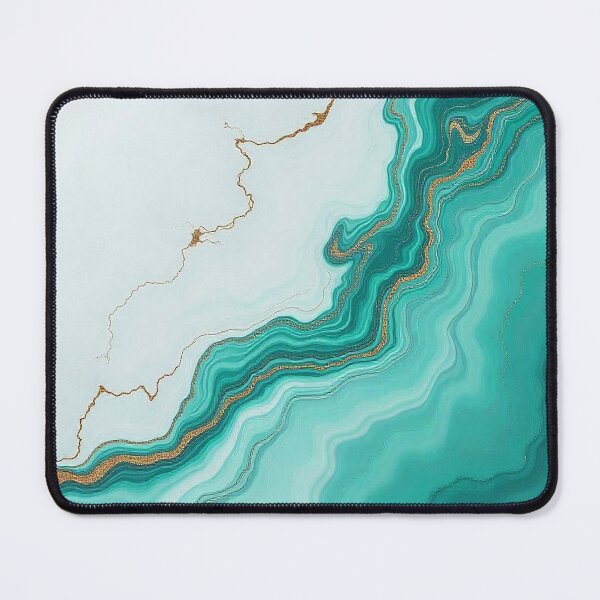 Item preview, Luxurious Liquid Marble Background with Gold Accents designed and sold by hjian8219.