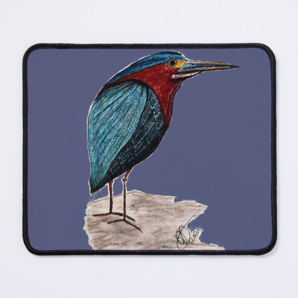 Item preview, Green Heron designed and sold by bibiwildstudio.