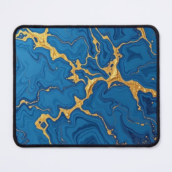 Item preview, Luxurious Liquid Marble Background with Gold Accents designed and sold by hjian8219.