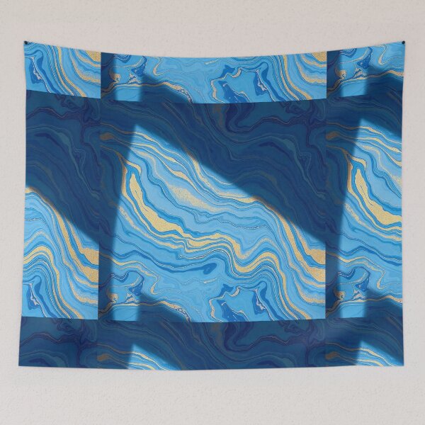 Item preview, Luxurious Liquid Marble Background with Gold Accents designed and sold by hjian8219.