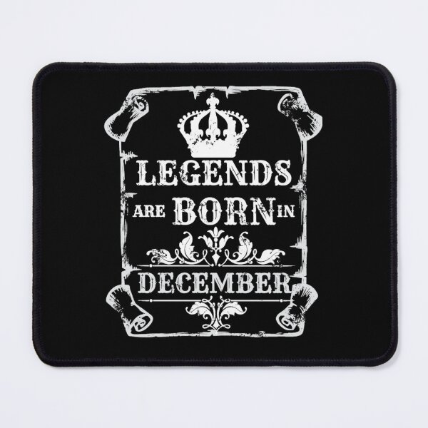 Item preview, Legends Are Born in December - Vintage Elegance designed and sold by Whisky1111.