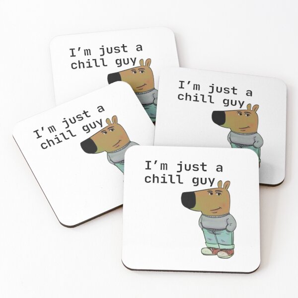 Item preview, "I'm just a chill guy" Graphic Design  designed and sold by SanoStudio.