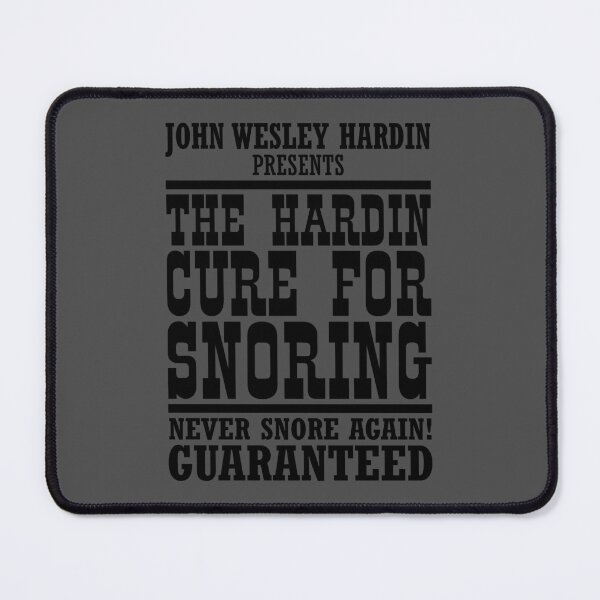 Item preview, John Wesley Hardin's Cure for Snoring designed and sold by robotrobotROBOT.