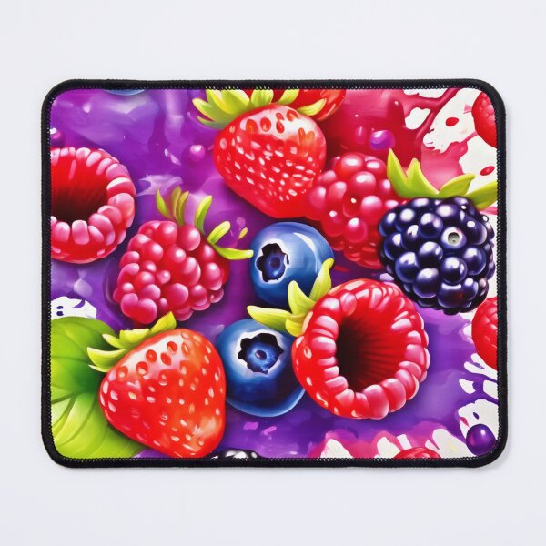 Item preview, Berry Splash Mix Art designed and sold by Health And Fitness Posts e-Store.