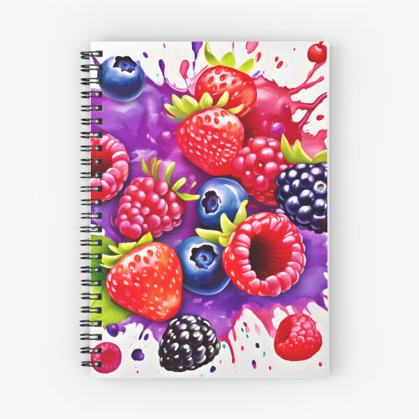 Item preview, Berry Splash Mix Art designed and sold by Health And Fitness Posts e-Store.